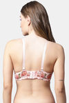 PrettyCat Padded Plunge Wired 3/4th Coverage T-Shirt Bra - Peach — thumbnail 2
