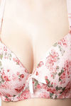 PrettyCat Padded Plunge Wired 3/4th Coverage T-Shirt Bra - Peach — thumbnail 6
