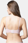PrettyCat Padded Non Wired Medium Coverage Bralette - Mauve — thumbnail 2