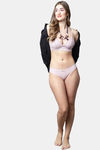 PrettyCat Padded Non Wired Medium Coverage Bralette - Mauve — thumbnail 5
