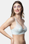 PrettyCat Padded Non Wired Medium Coverage Bralette - Green — thumbnail 4