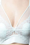 PrettyCat Padded Non Wired Medium Coverage Bralette - Green — thumbnail 6