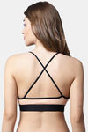 PrettyCat Padded Non Wired Medium Coverage Bralette - Peach — thumbnail 2