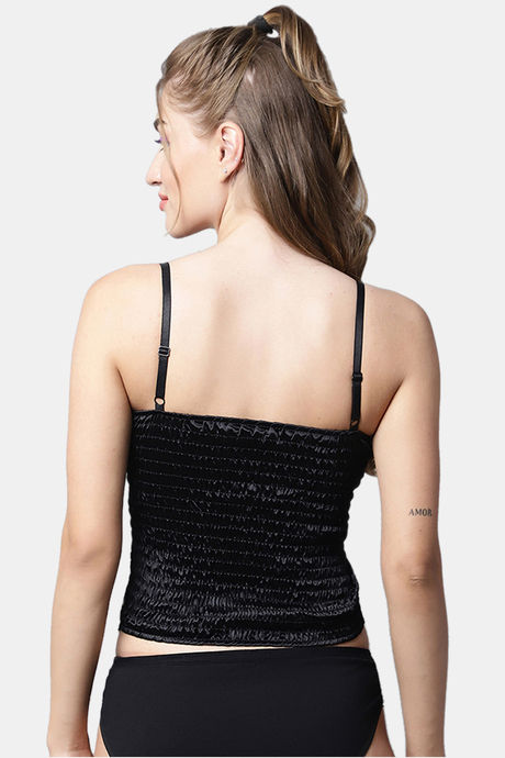 PrettyCat Push-Up Non Wired Medium Coverage Bralette - Black — image 2