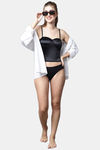 PrettyCat Push-Up Non Wired Medium Coverage Bralette - Black — thumbnail 5