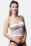PrettyCat Push-Up Non Wired Medium Coverage Bralette - Pink — thumbnail 4