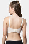 PrettyCat Padded Non Wired 3/4th Coverage Bralette - Beige — thumbnail 2