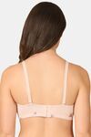 PrettyCat Lightly Padded Underwire Sexy T-shirt Bra With Teddy Print - Pink — thumbnail 3