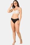 PrettyCat Sexy Summer Women's Thin Net Transparent Lace Bra - White — thumbnail 4