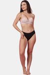 PrettyCat Women Sexy Underwire Balconette Lace Bra - Beige — thumbnail 4