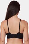 PrettyCat Sexy Women Lightly Padded Soft Bralette Bra - Black — thumbnail 3