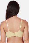 PrettyCat Sexy Women Lightly Padded Soft Bralette Bra - Yellow — thumbnail 3