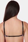 PrettyCat Shine Strap Sexy Front Open Underwire Pushup Bra - Yellow — thumbnail 3