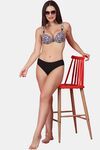 PrettyCat Shine Strap Sexy Front Open Underwire Pushup Bra - Yellow — thumbnail 4