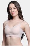 PrettyCat Lightly Padded Non Wired Sexy Bralette For Women - Mauve — thumbnail 2