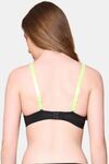 PrettyCat Pushup Padded Plunge Bra With Shine Strap for Women & Girls - Green — thumbnail 3