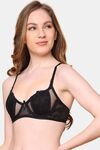 PrettyCat Nano Padded Demi Bra for Women & Girls - Black — thumbnail 2