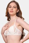 PrettyCat Nano Padded Demi Bra for Women & Girls - White — thumbnail 2