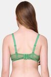 PrettyCat Nano Padded See Through Plunge Bra for Women & Girls - Green — thumbnail 3