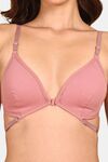 Prettycat Lightly Padded Nonwire Front Open Bra - Pink — thumbnail 5