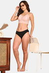 Prettycat Lightly Padded Floral Lace Bralette - Peach — thumbnail 4