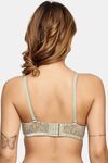 Prettycat Women Pushup Padded T-Shirt Bra With Center Bow - Green — thumbnail 3