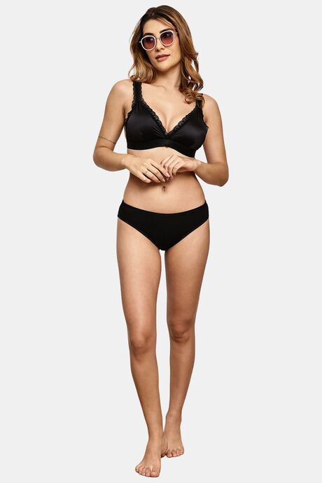 PrettyCat Deep V-Neckline Nonwire Plunge Bra — image 4