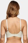 Prettycat Wireless Removable Cup Sports Bra For Women - Green — thumbnail 3