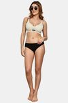 Prettycat Wireless Removable Cup Sports Bra For Women - Green — thumbnail 4