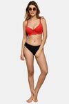 Prettycat Pushup Padded Underwire Lace T-Shirt Bra For Women - Red — thumbnail 4