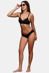 Prettycat Women’S Everyday Comfort Lightly Padded Non-Wired Bra - Black — thumbnail 4