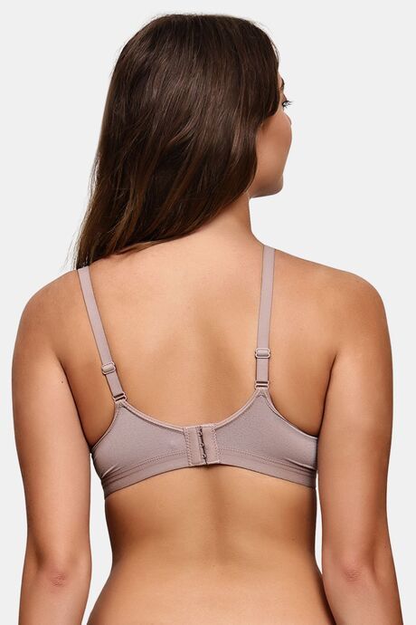 PrettyCat Deep Cut Nonwire Plunge Bra For Women — image 3