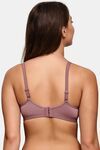 Prettycat Women’S Everyday Comfort Lightly Padded Non-Wired Bra - Pink — thumbnail 3