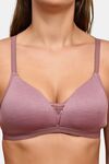 Prettycat Women’S Everyday Comfort Lightly Padded Non-Wired Bra - Pink — thumbnail 5