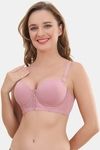 Prettycat Smooth Finish Seamless Strapless T-Shirt Bra - Pink — thumbnail 1