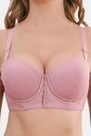 Prettycat Smooth Finish Seamless Strapless T-Shirt Bra - Pink — thumbnail 6