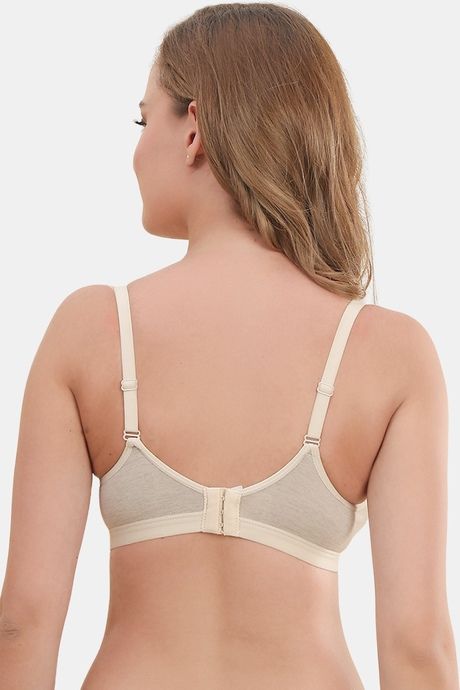 PrettyCat Deep Cut Nonwire Plunge Bra For Women — image 2