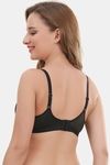 Prettycat Lightly Padded Non-Wire T-Shirt Bra - Black — thumbnail 2