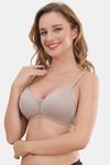 Prettycat Lightly Padded Non-Wire T-Shirt Bra - Grey — thumbnail 3