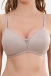 Prettycat Lightly Padded Non-Wire T-Shirt Bra - Grey — thumbnail 6