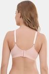 Prettycat Lightly Padded Non-Wire Lace T-Shirt Bra - Pink — thumbnail 2