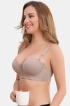 Prettycat Smooth Finish Seamless Strapless T-Shirt Bra - Beige — thumbnail 7