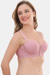 Prettycat Smooth Finish Seamless Strapless T-Shirt Bra - Pink — thumbnail 4