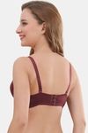 Prettycat Smooth Finish Seamless Strapless T-Shirt Bra - Wine — thumbnail 2