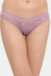 PrettyCat Low Rise Half Coverage Bikini Panty - Mauve — thumbnail 1