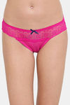 PrettyCat Low Rise Half Coverage Bikini Panty - Pink — thumbnail 1