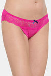 PrettyCat Low Rise Half Coverage Bikini Panty - Pink — thumbnail 2