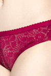 PrettyCat Medium Rise Half Coverage Bikini Panty - Maroon — thumbnail 5