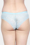 PrettyCat Medium Rise Half Coverage Bikini Panty - Blue — thumbnail 3