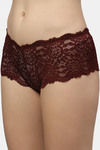 PrettyCat Low Rise Full Coverage Boyshort - Brown — thumbnail 2